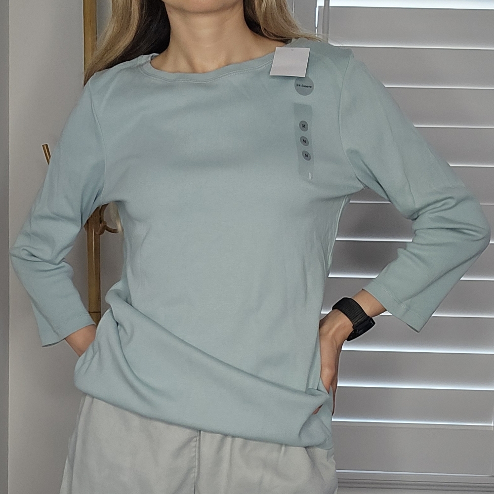 3/4 sleeve sweater